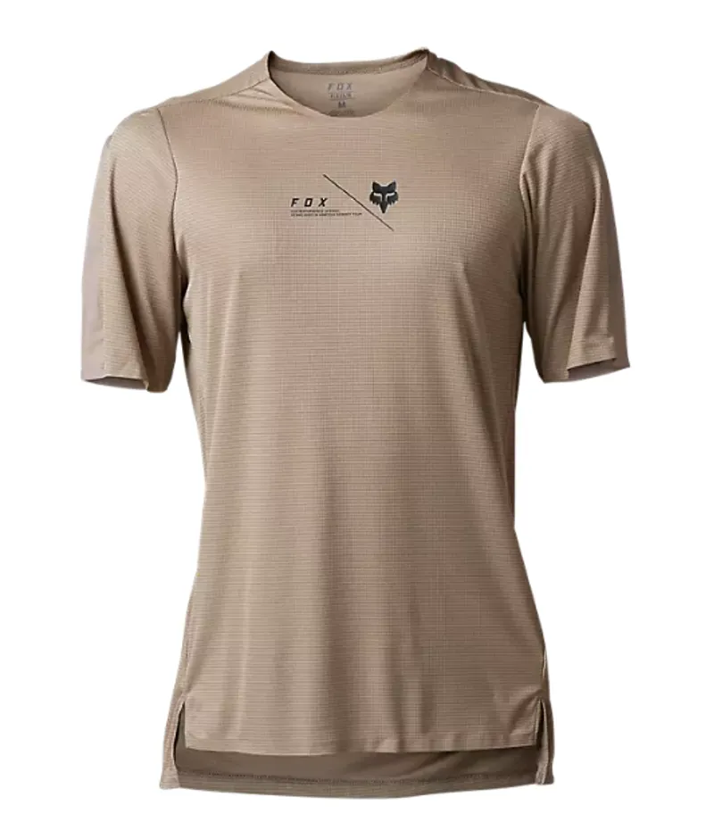 Fox Racing Flexair Pro Short Sleeve Jersey in Mocha Brown